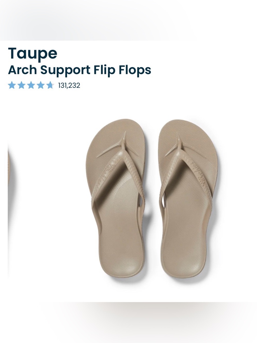 Archie’s Flip Flops